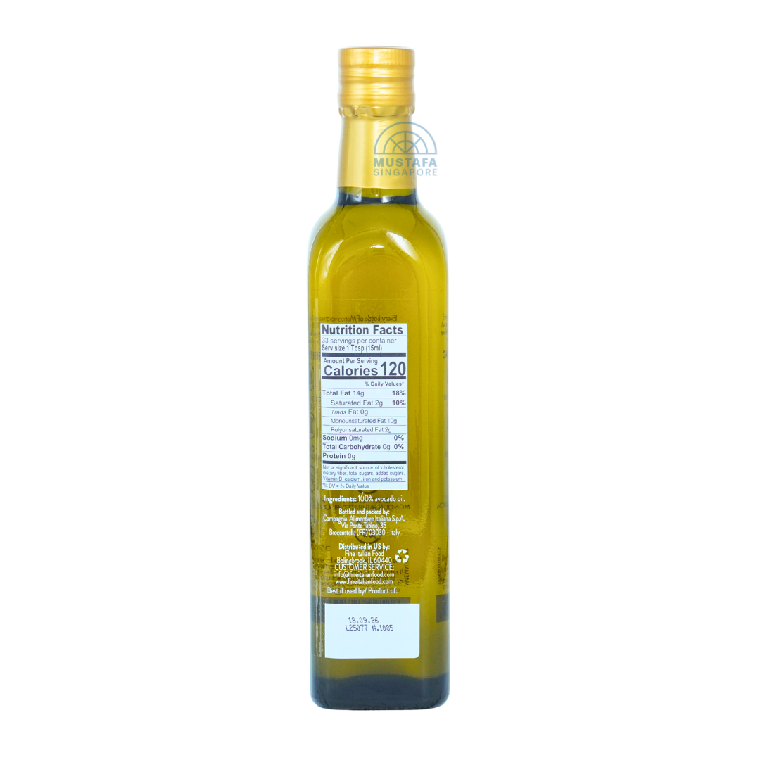 Mantova Natural 100% Pure Avocado Oil 500ml