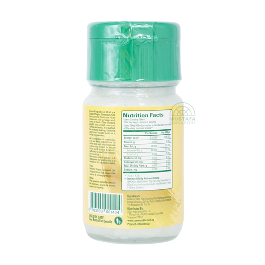 Coco Republic 100% Pure Cold Pressed Coconut Oil 400ml