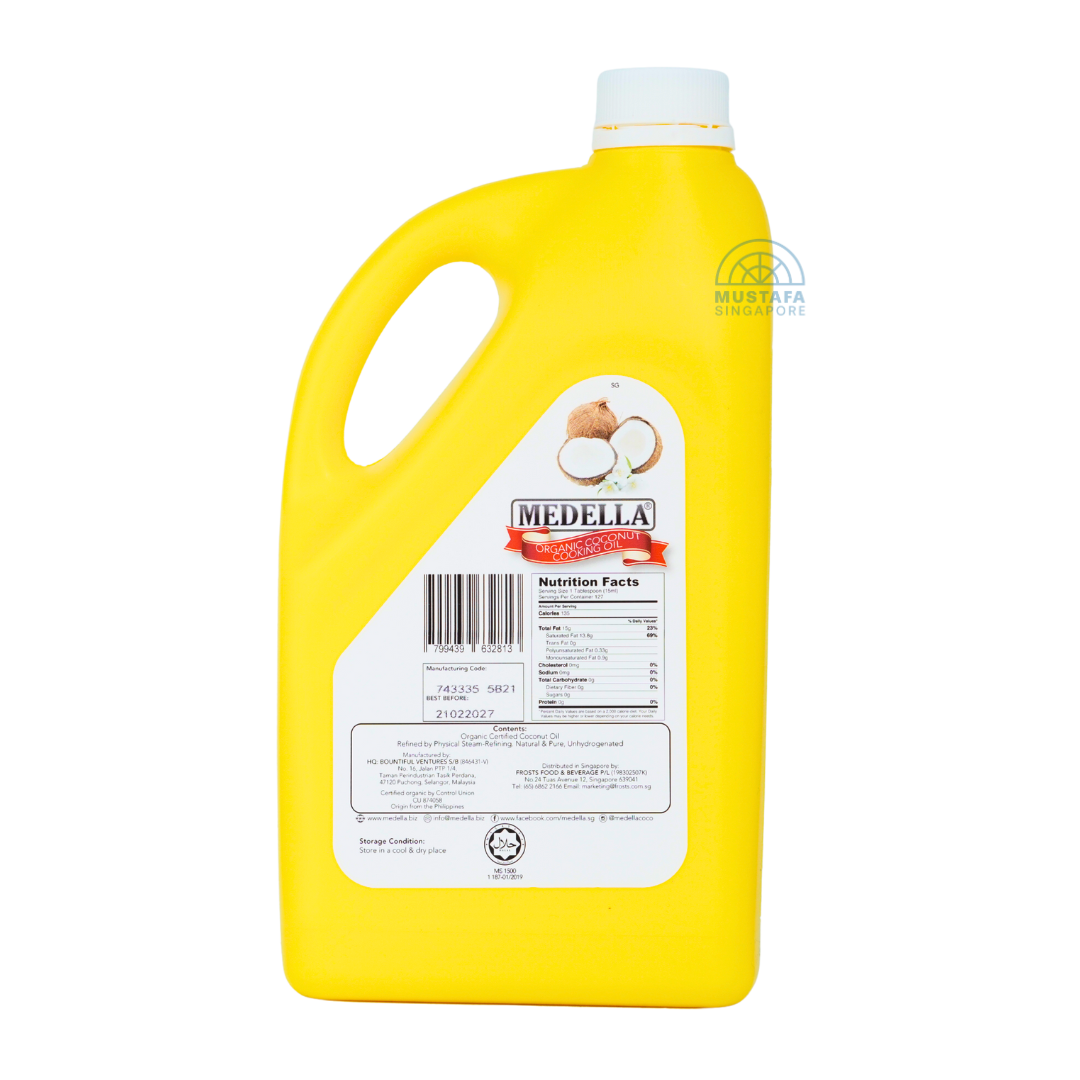 Medella Organic Coconut Cooking Oil 1.9L