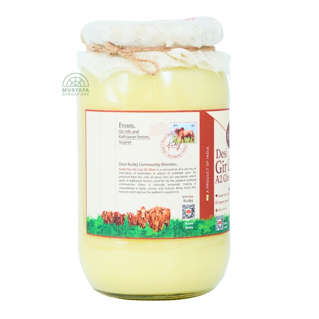 Kudej Desi Gir Cow A2 Ghee 950ml