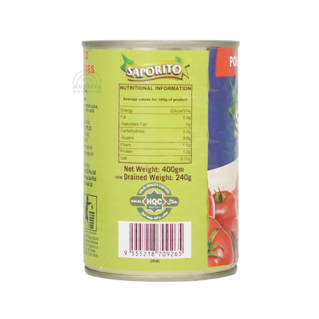 Saporito Diced Tomatoes 400g