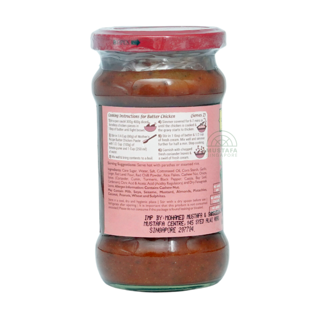 Mother's Recipe Butter Chicken Curry Paste 300g