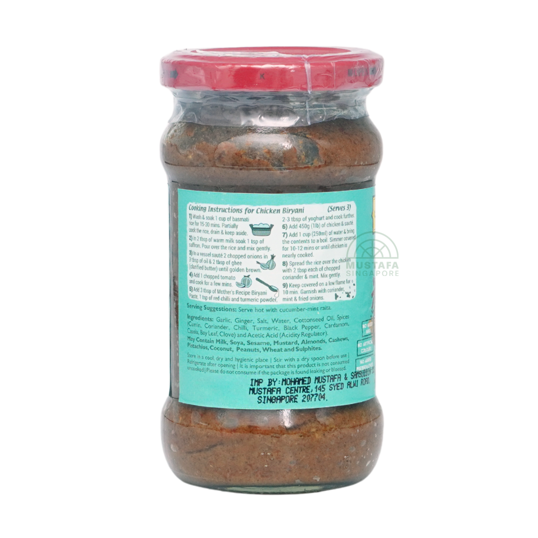 Mother's Recipe Biryani Cooking Paste 300g
