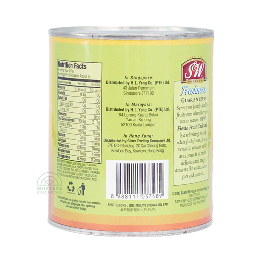 S&W Select Premium Fiesta Fruit Cocktail 850g S&W Select Premium Fiesta Fruit Cocktail 850g