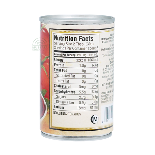 S&W Select Tomato Paste Thick & Rich 170g