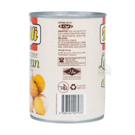 Mili Longan in Light Syrup 565g Mili Longan in Light Syrup 565g
