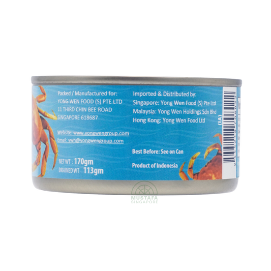 Saporito Crab Meat in Brine 170g Saporito Crab Meat in Brine 170g