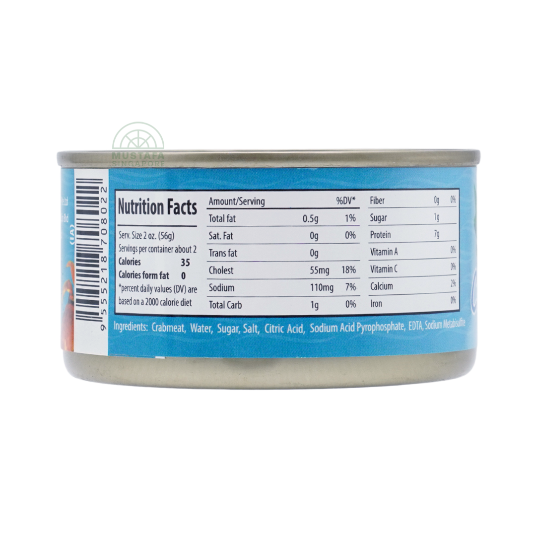Saporito Crab Meat in Brine 170g
