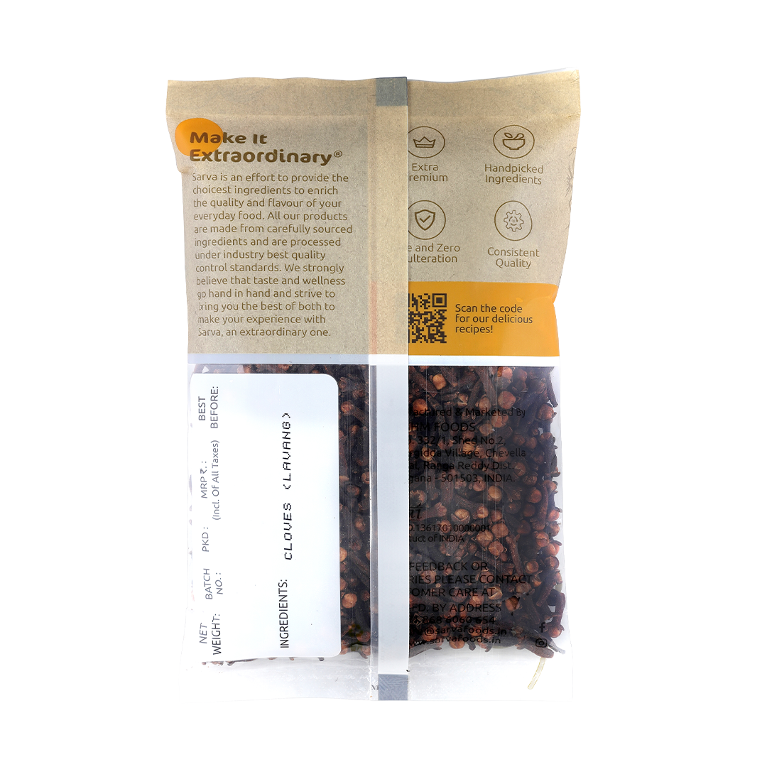 Sarva Cloves (Lavang) 250g