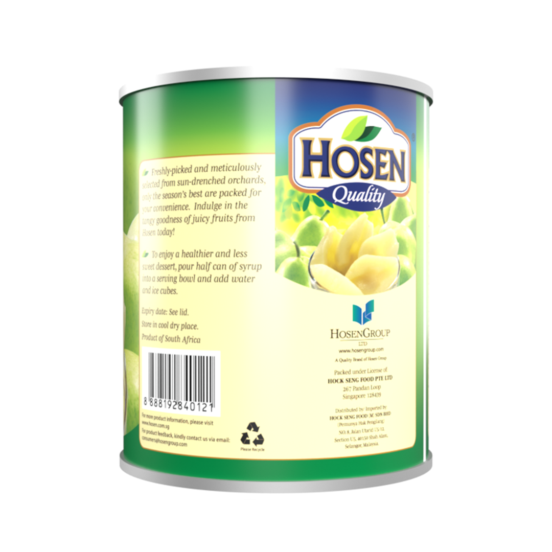 Hosen Peach Halves in Syrup 850g