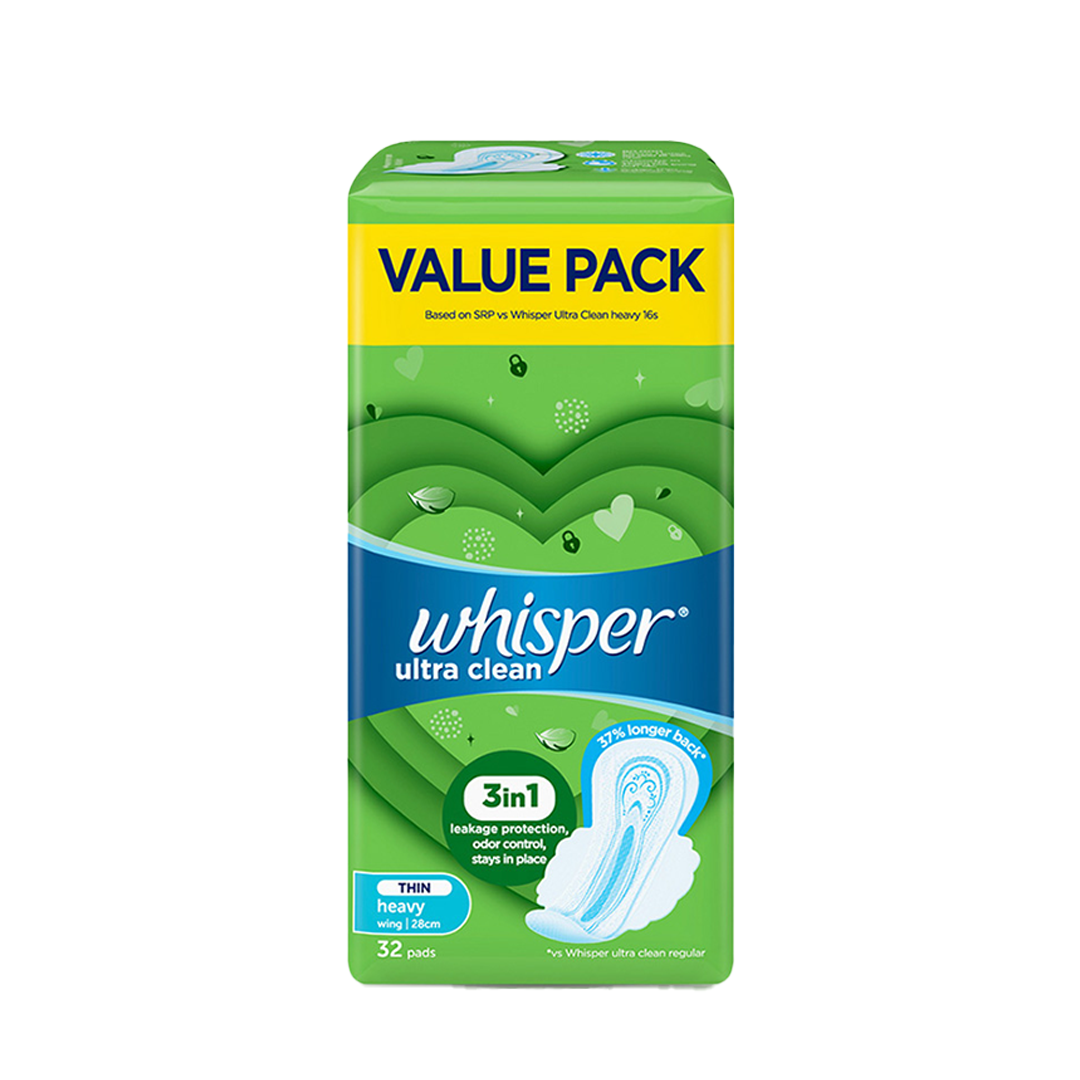 Whisper Ultra Heavy Flow Wings 32s