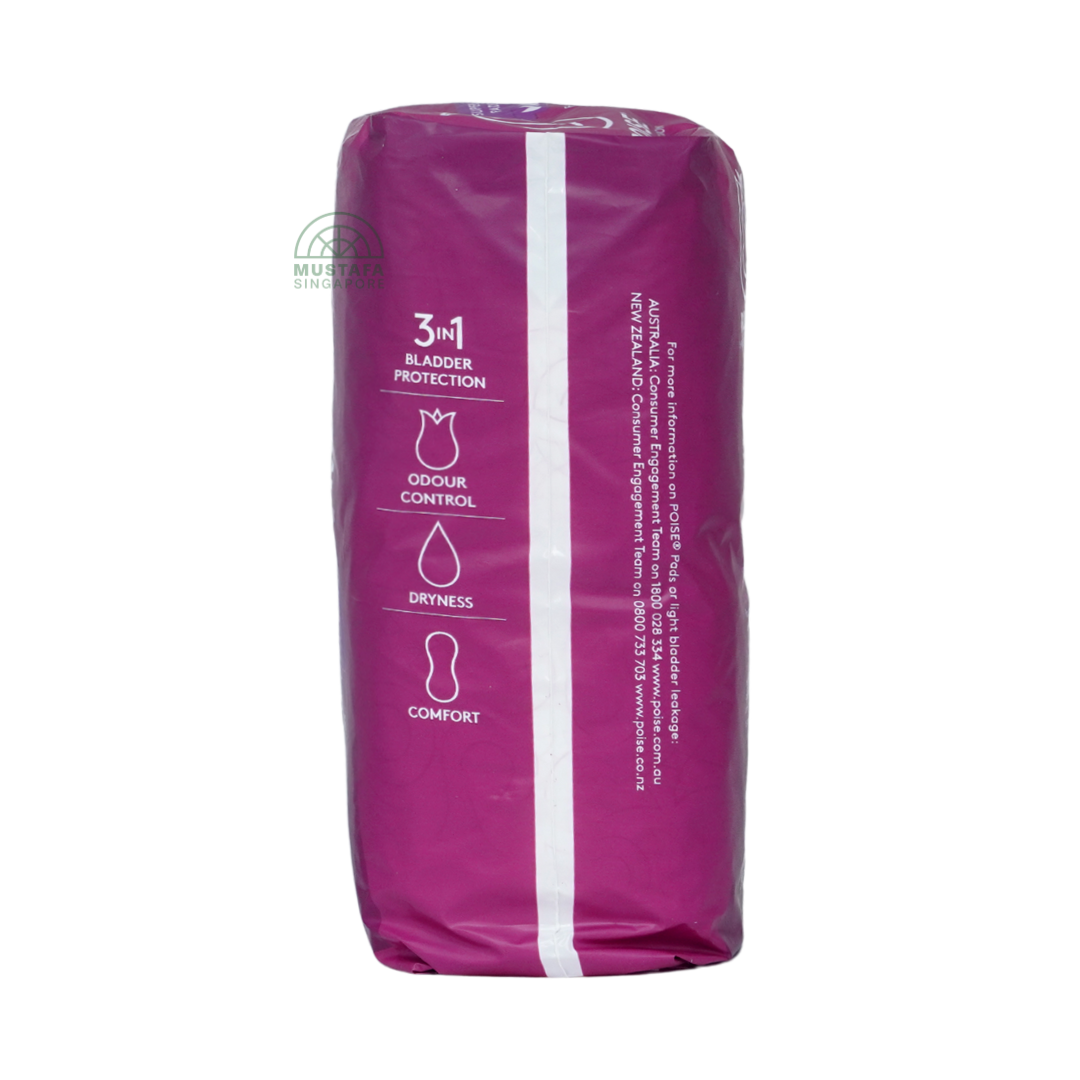 Poise Pad Super 27.6cm 14s