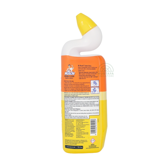 Mr Muscle Toilet Cleaner Aroma Clean Sparkly Lemon 900ml Mr Muscle Toilet Cleaner Aroma Clean Sparkly Lemon 900ml