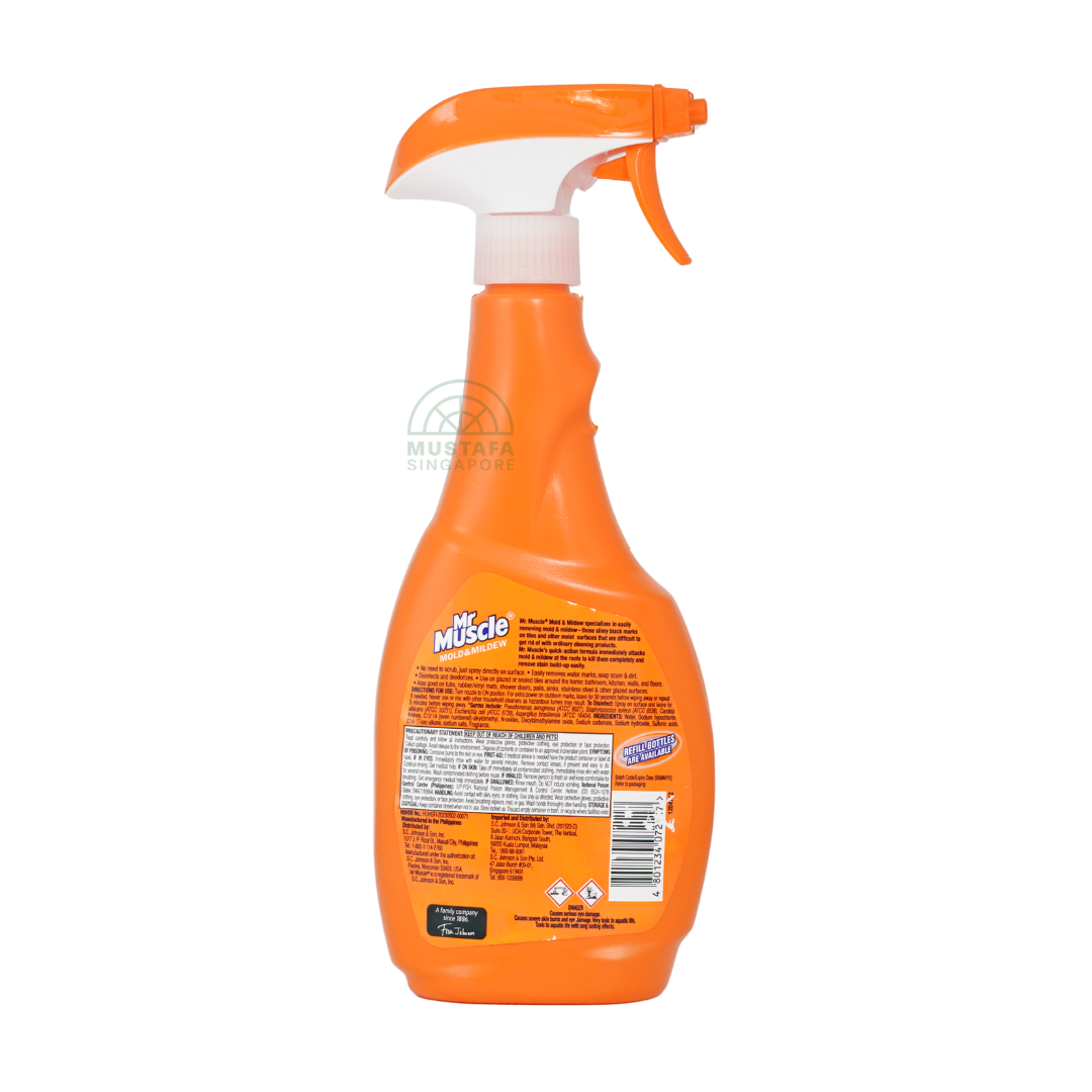 Mr Muscle Mold & Mildew Cleaner (Kills 99.9% Of Germs) 500ml