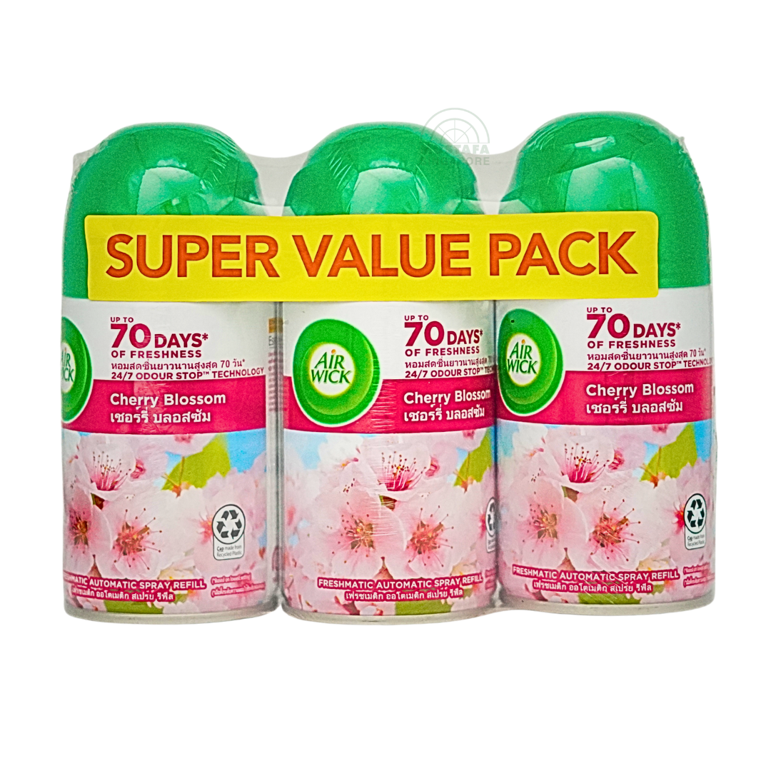 Airwick Freshmatic Refill 2+1 Cherry Blossom 3 x 250ml
