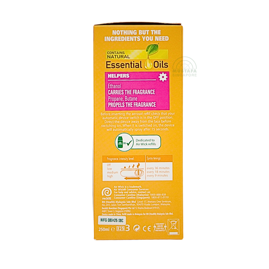 Airwick Freshmatic Spray Starter Pack Citrus Airwick Freshmatic Spray Starter Pack Citrus