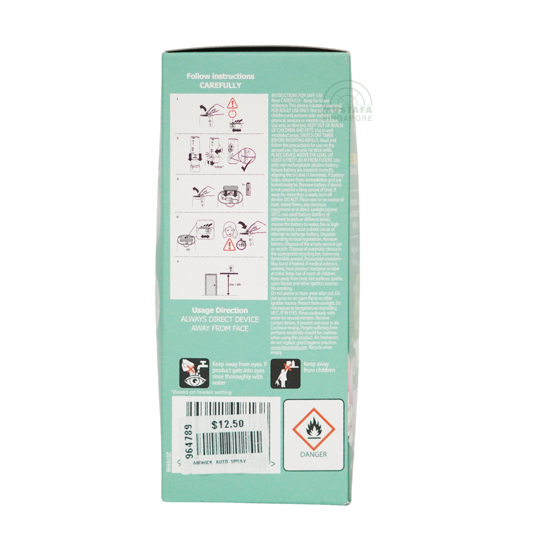 Airwick Freshmatic Spray Starter Pack Magnolia Peony