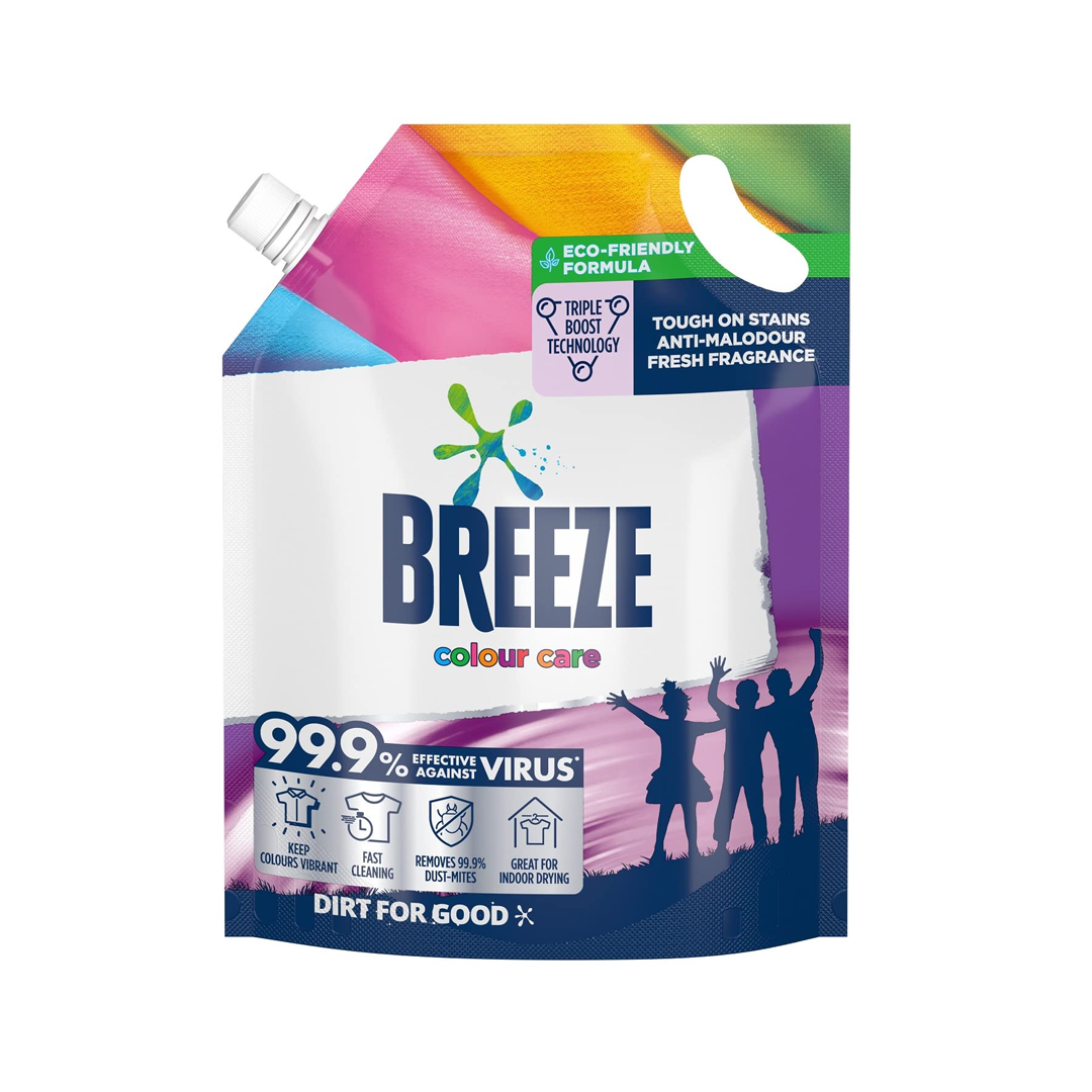 Breeze Laundry Detergent Liquid Colour Care 1.5kg