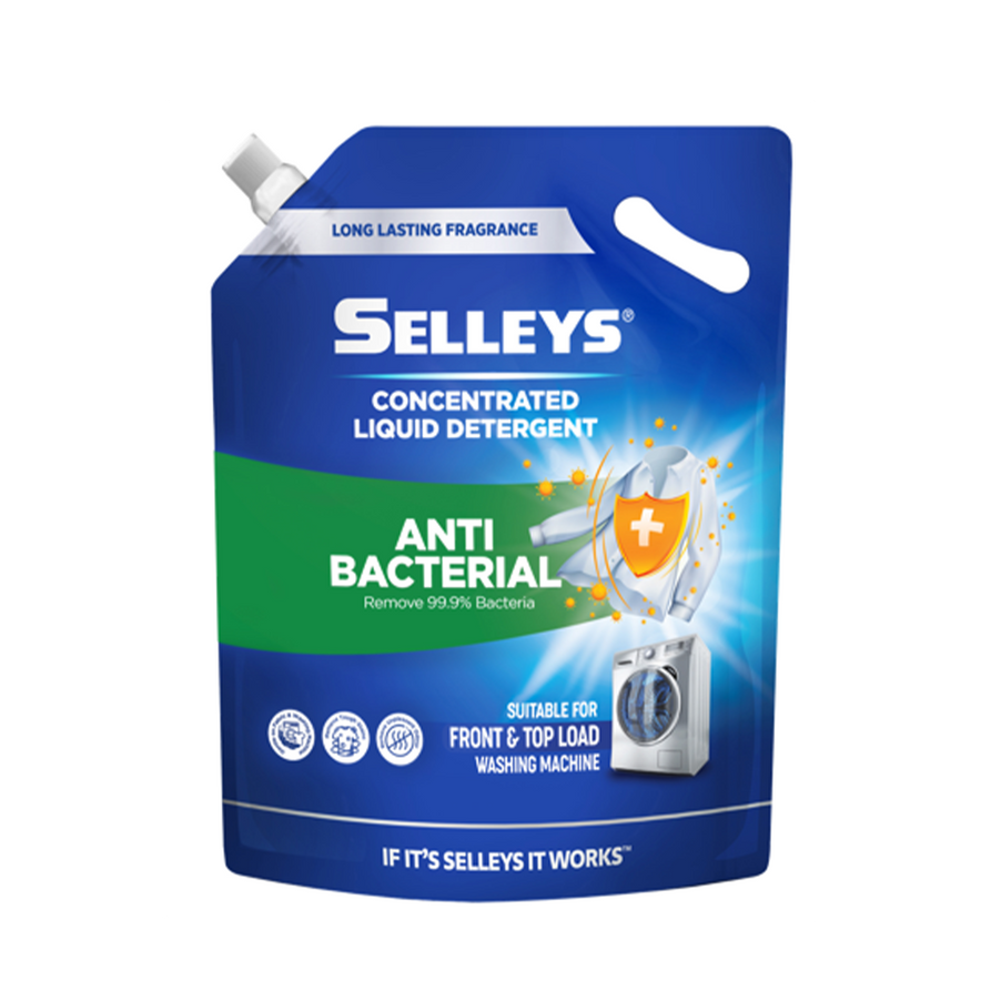 Selleys Laundry Liquid Refill Pack Anti Bacterial 2.4kg