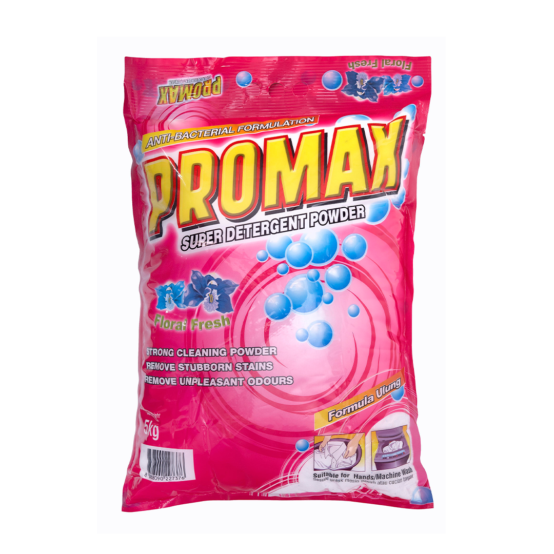 PROMAX Super Detergent Powder Floral Fresh 5kg