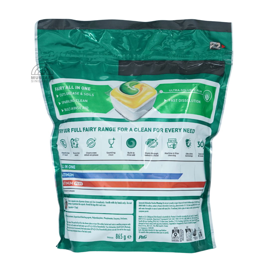 Fairy All in One Dishwasher Capsules 64s 865g