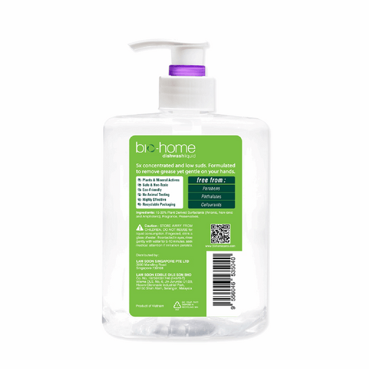 Bio-Home Dishwashing Liquid Lavender & Bergamot 500ml