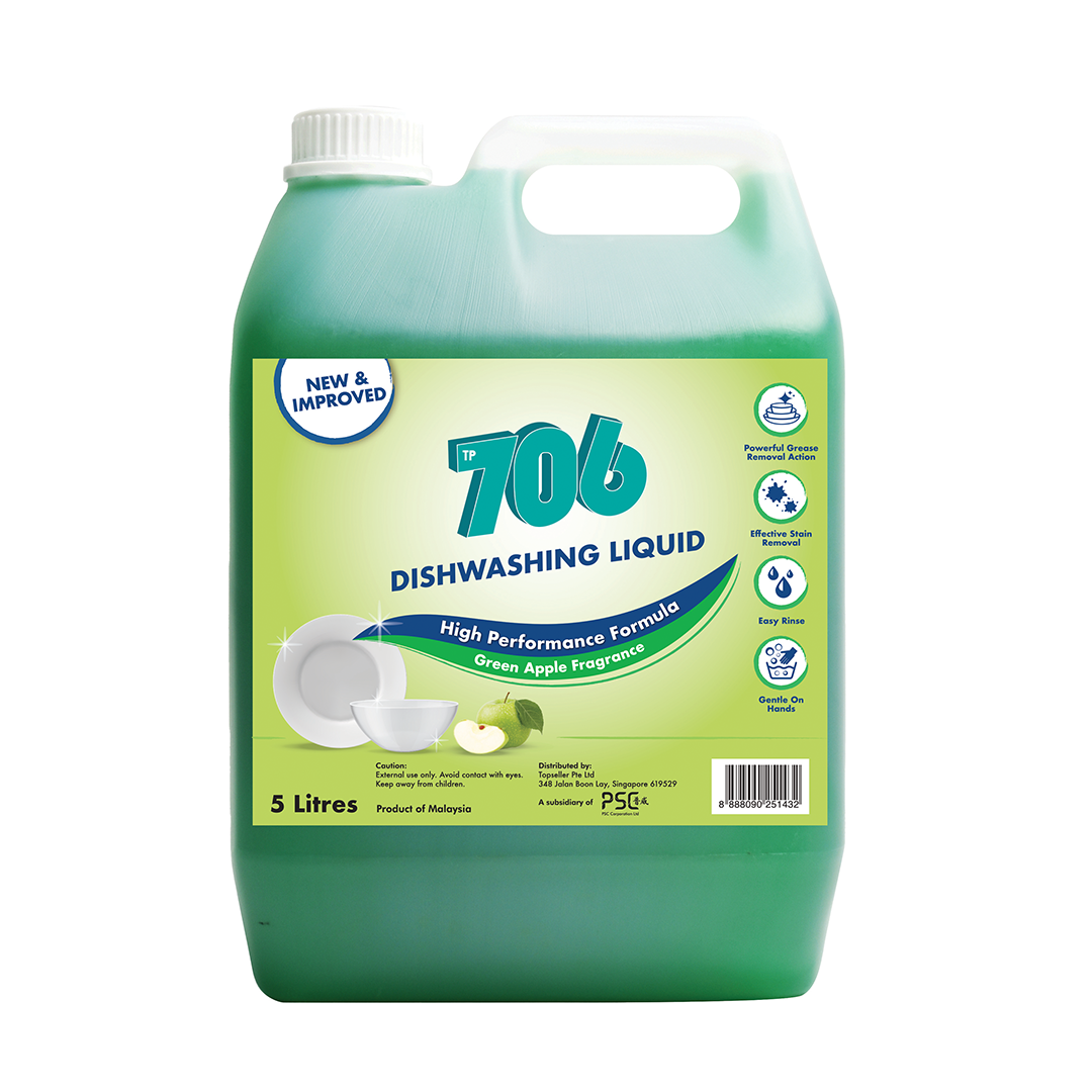 TP706 Dishwashing Liquid 5L Apple