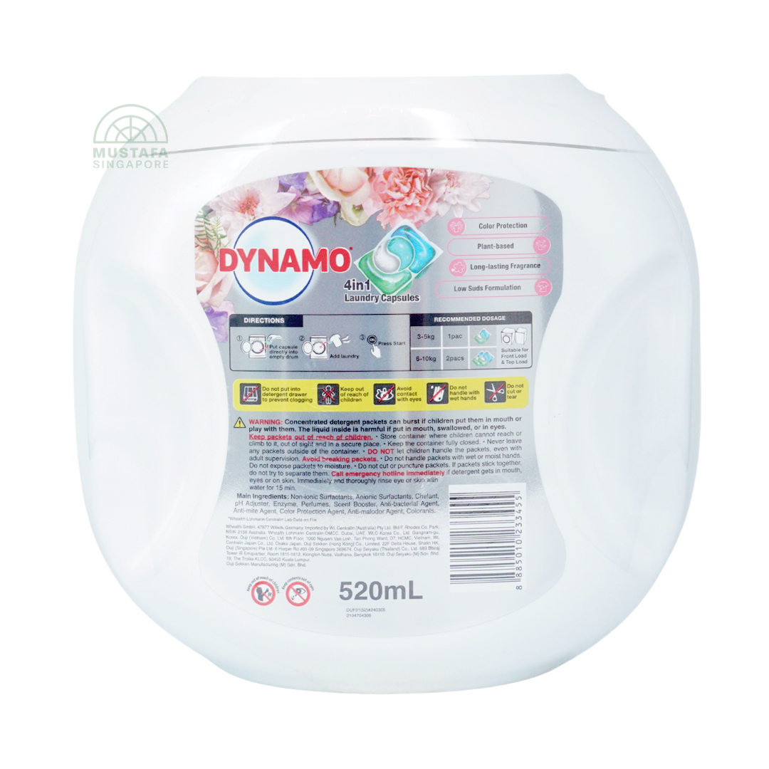 DYNAMO 4 in 1 Laundry Capsules Floral Dream 10ml