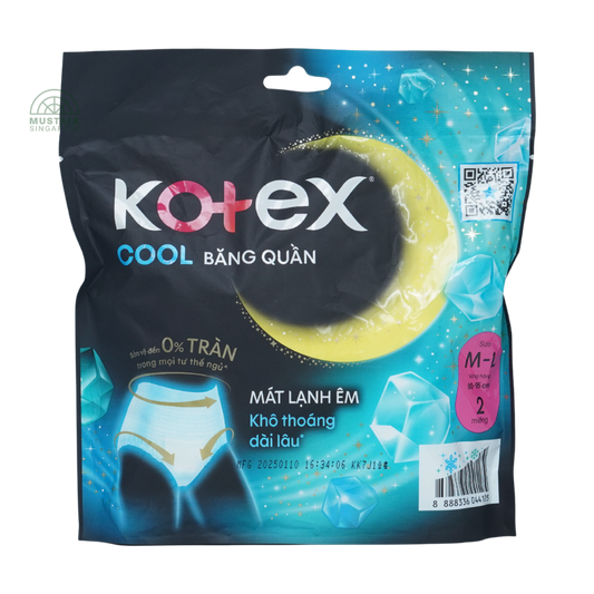 Kotex Cool Overnight Pants - M/L 2's