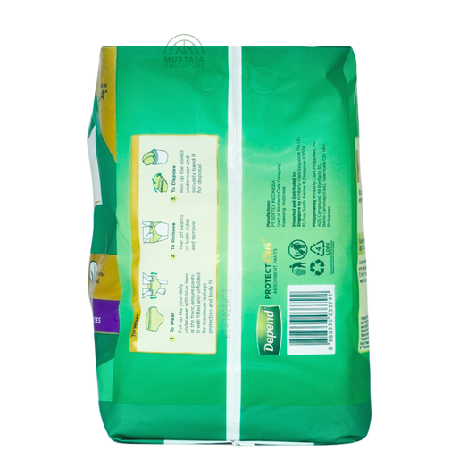 Depend Protect Plus Absorbent Pants L 8s Depend Protect Plus Absorbent Pants L 8s