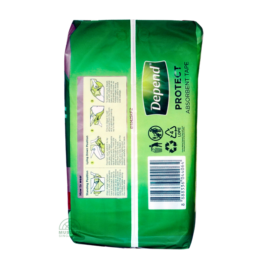 Depend Protect Absorbent Tape XL 9s Depend Protect Absorbent Tape XL 9s