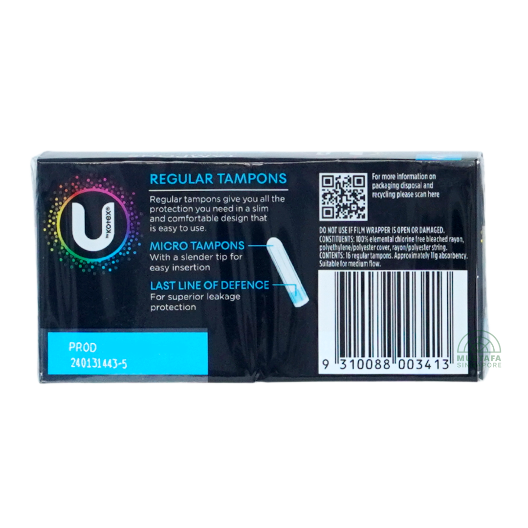 Kotex Tampons Regular 16s