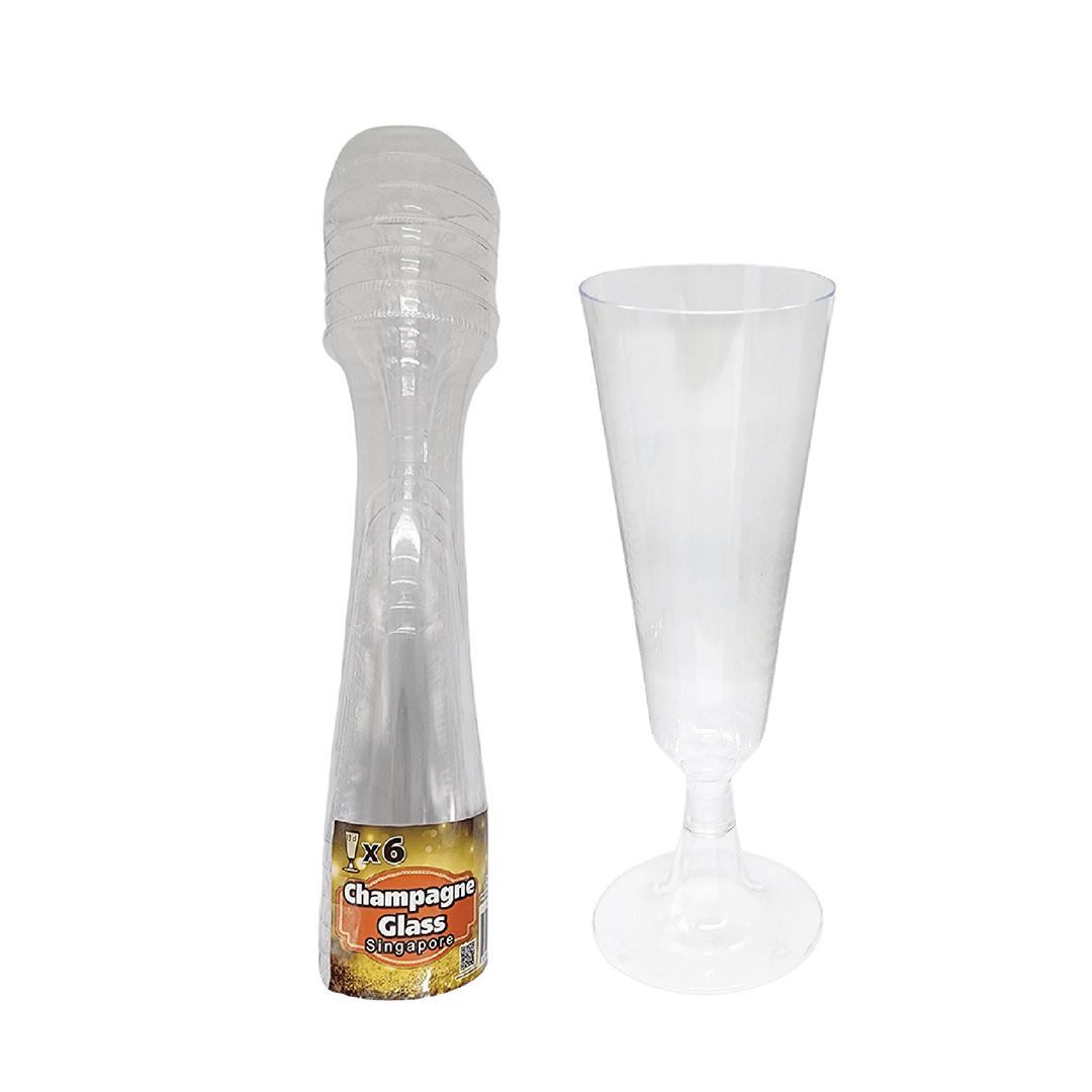 Mr Bel Clear Champagne Glass 13cl x 6's