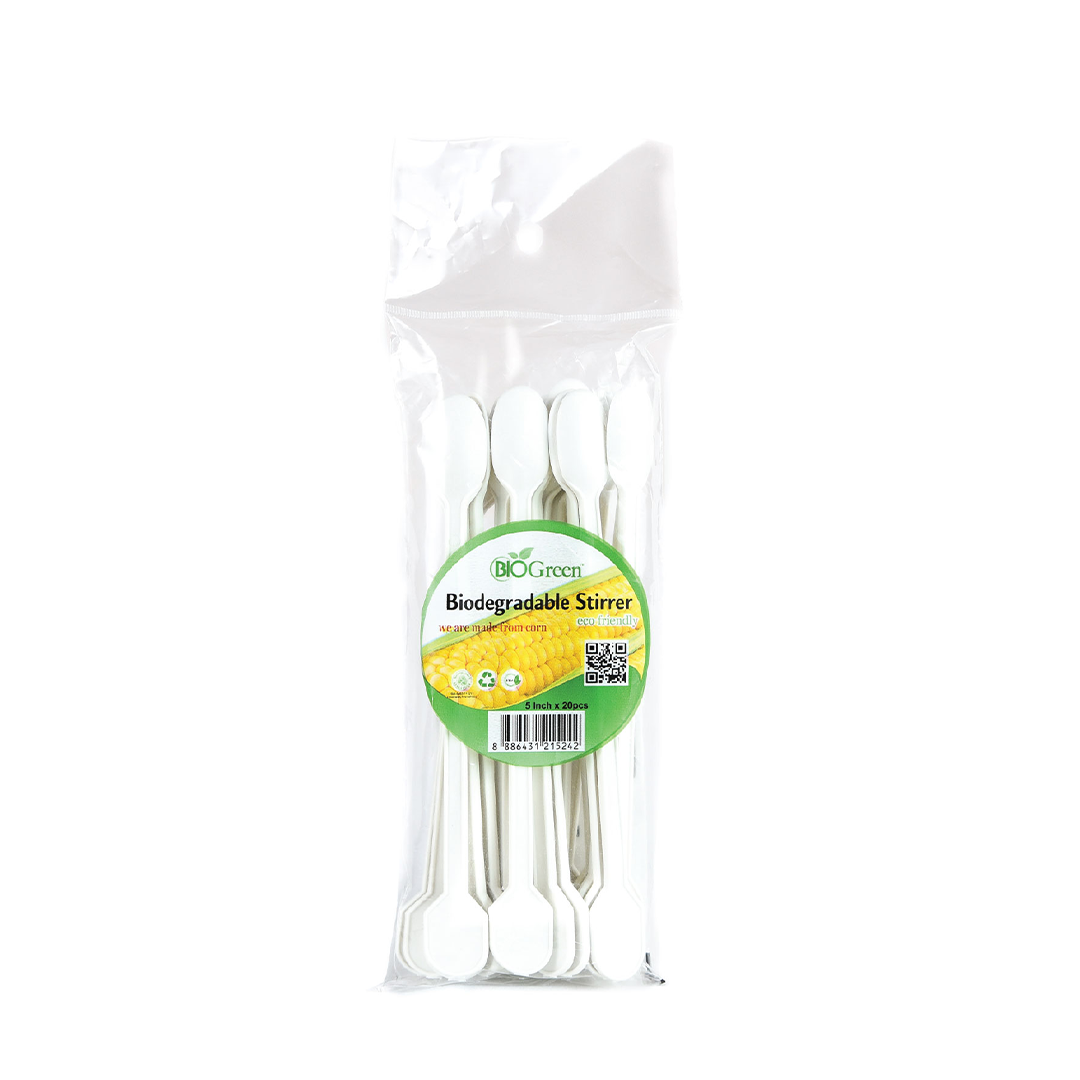 Biogreen 5" Stirrer x 20's