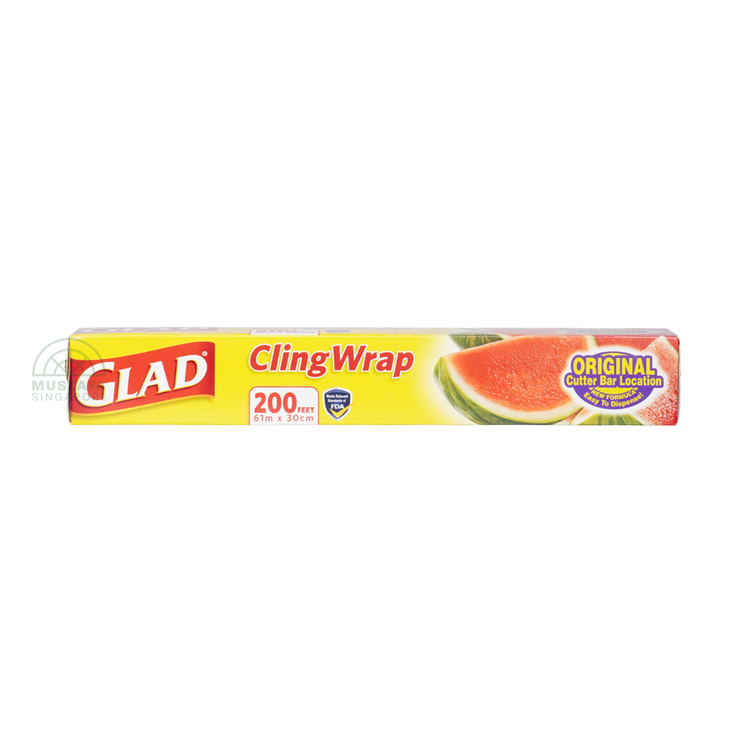 Glad Cling Wrap 200ft
(61m x 30cm)