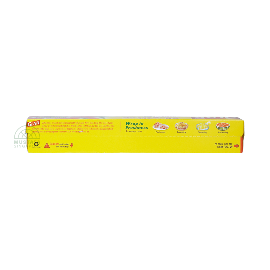 Glad Cling Wrap 200ft
(61m x 30cm)