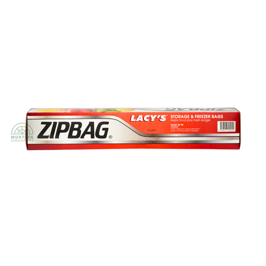 Lacy's Zipbag Storage & Freezer Bags Jumbo Size 12+3 Bags