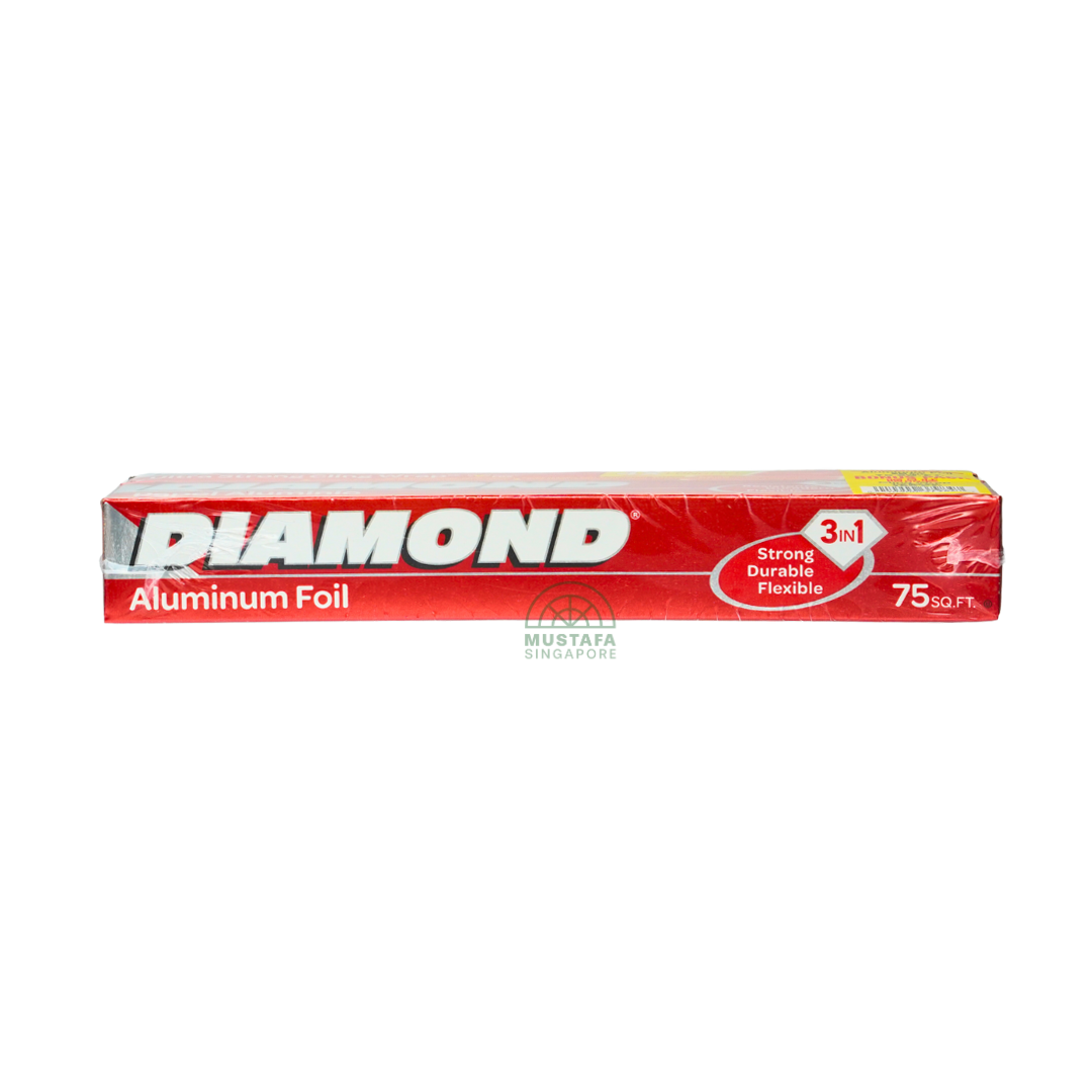 Diamond Bonus Pack (Aluminium Foil 75sqft. + Extra Strong Cling Wrap 100ft)