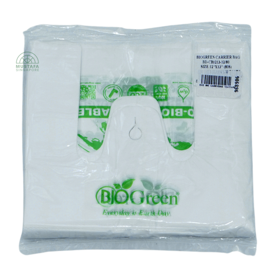 Biogreen OXO Bio Carrier Bag 12" x 13" x 80's