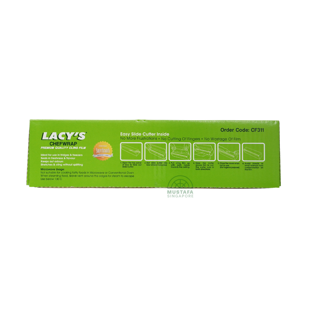 Lacy's Chefwrap Premium Quality Cling Film 30cm x 300m