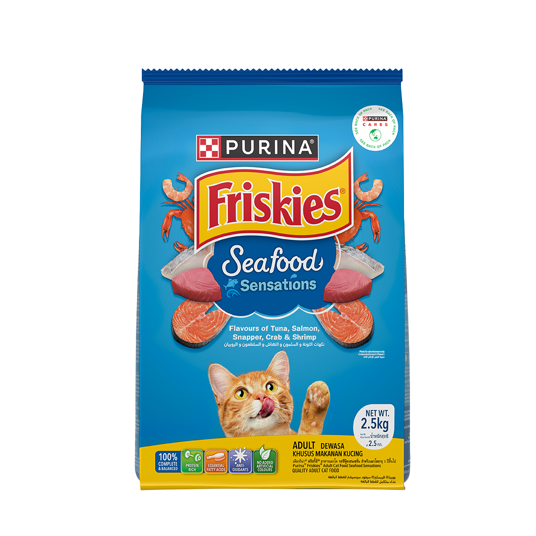 Purina Friskies Springsteen Seafood Sensations 2.5kg