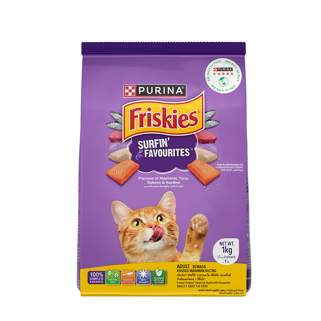 Purina Friskies Springsteen Surfin' Favourites 1kg