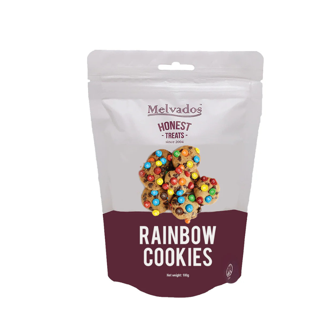 Melvados Rainbow Cookies 100g