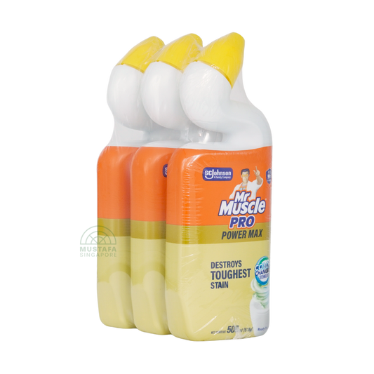 Mr Muscle Toilet Cleaner Pro Power Max Value Pack 500ml x 3 Mr Muscle Toilet Cleaner Pro Power Max Value Pack 500ml x 3
