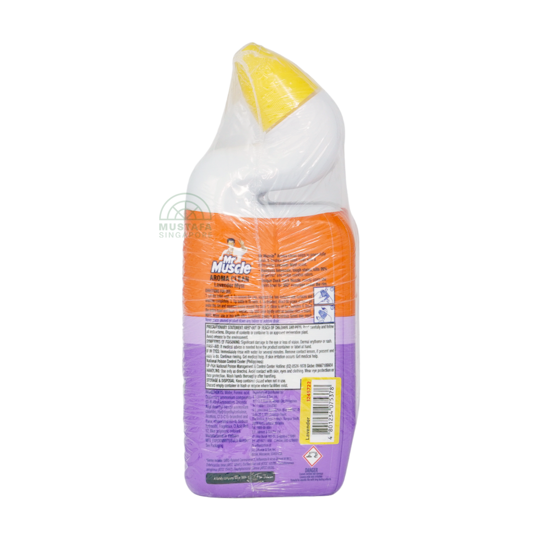 Mr Muscle Toilet Cleaner Aroma Clean Value Pack Lavender Myst 500ml x 3