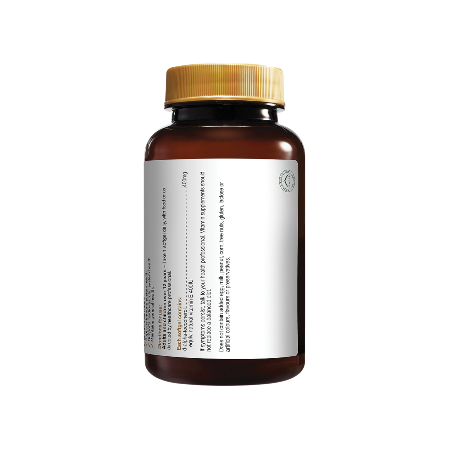 Herbs Of Gold Natural Vitamin E 400 IU 90s