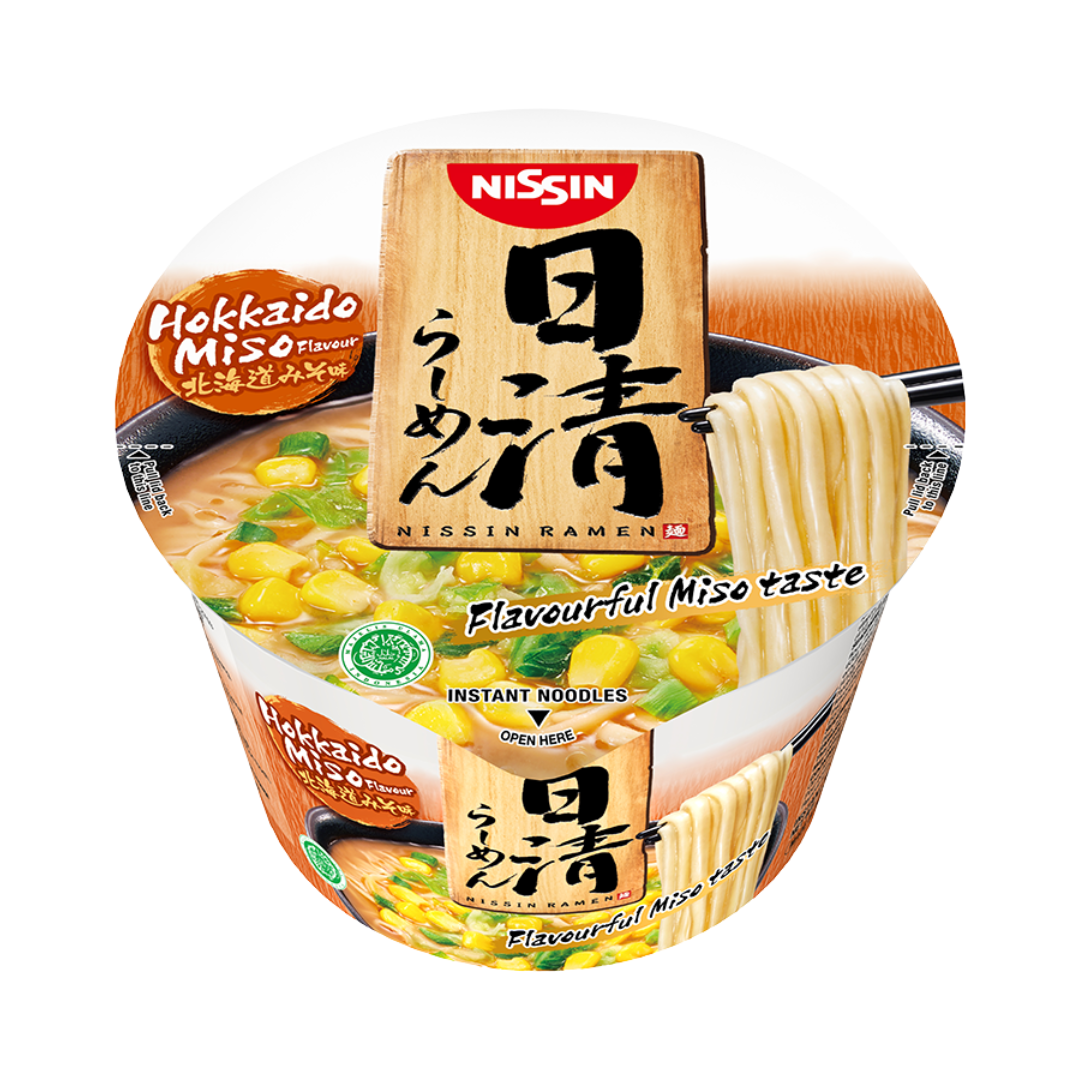Nissin Hokkaido Miso Flavour Ramen 113g