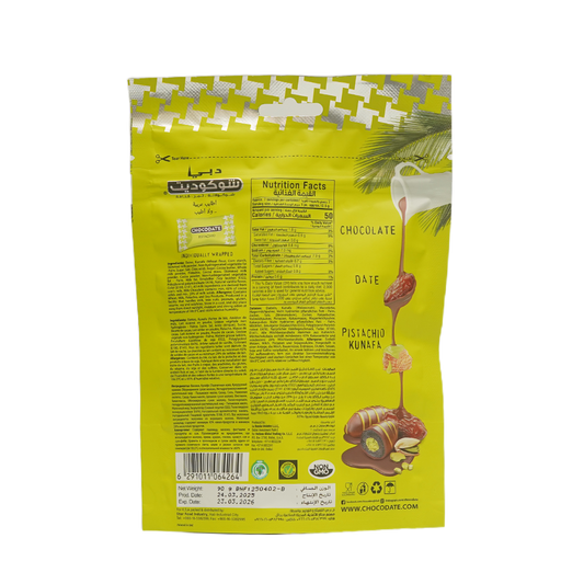 Chocodate Assorted Chocolate Date Kunafa (Pistachio Kunafa) 90g