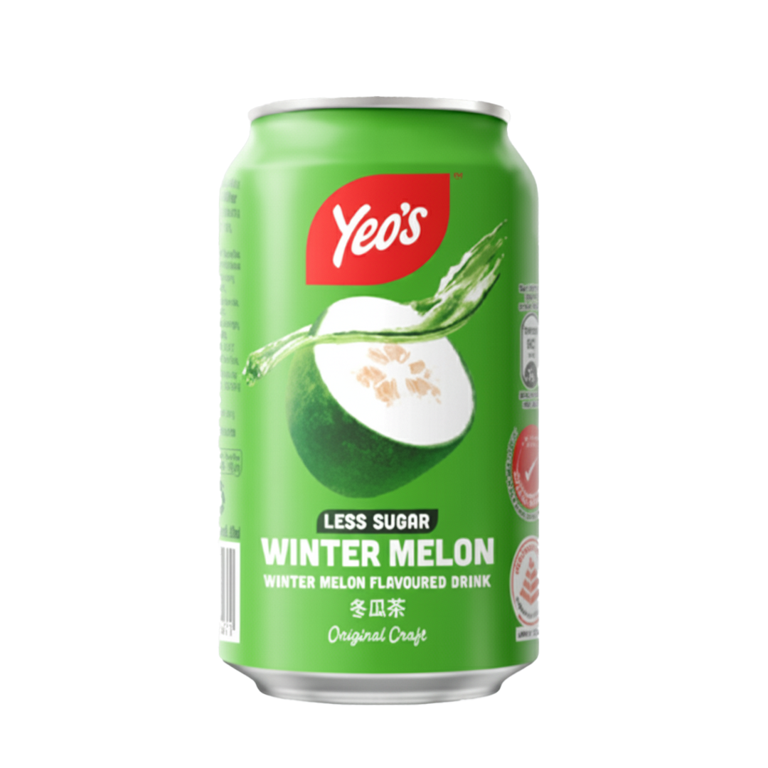 Yeo's Wintermelon Tea Less Sugar 6 cans 300ml