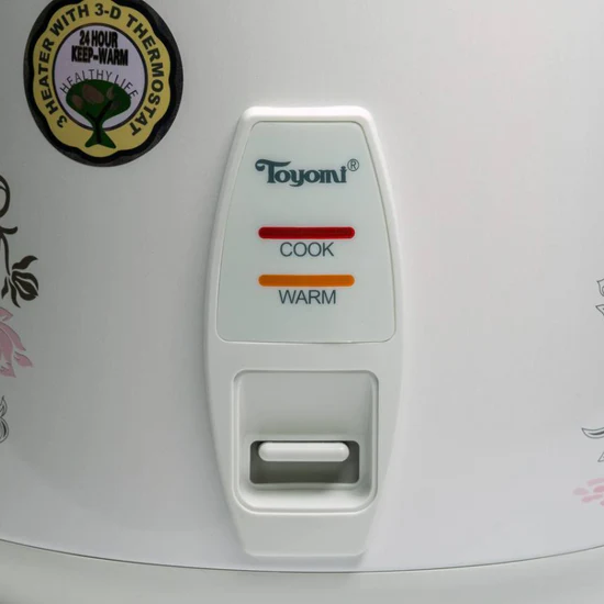 Toyomi Electric Rice Cooker & Warmer with Stainless Steel Inner Pot 1.8L RC 968SS